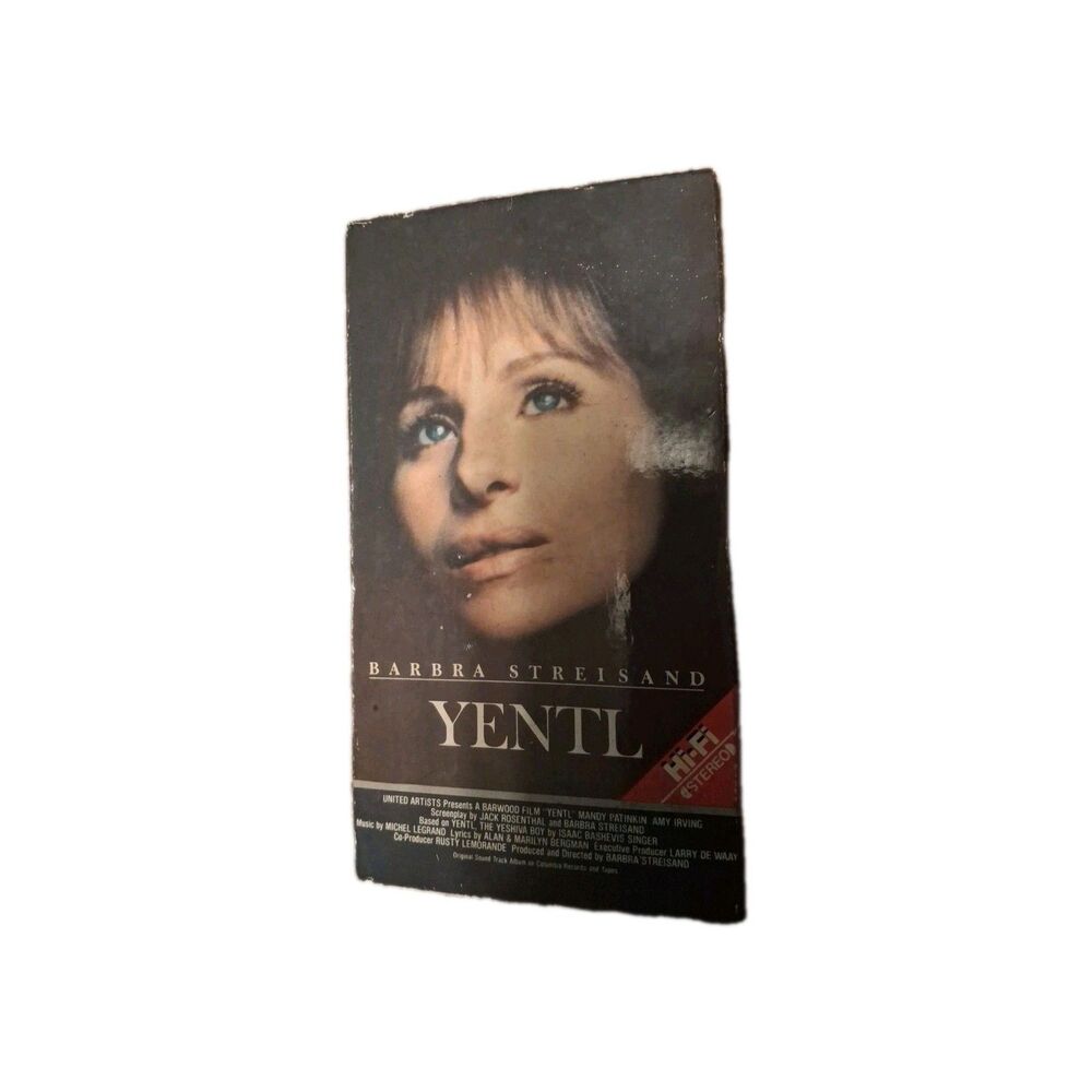 Yentl (VHS, 1984, CBS Fox) Barbra Streisand, Mandy Patinkin, Amy Irving